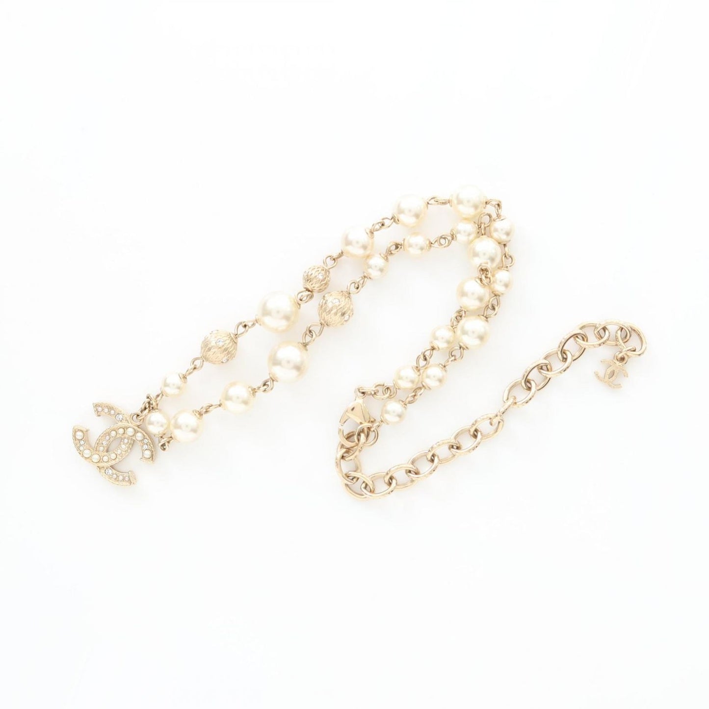 CHANEL Coco Mark Gold-Plated Necklace - Timeless Elegance