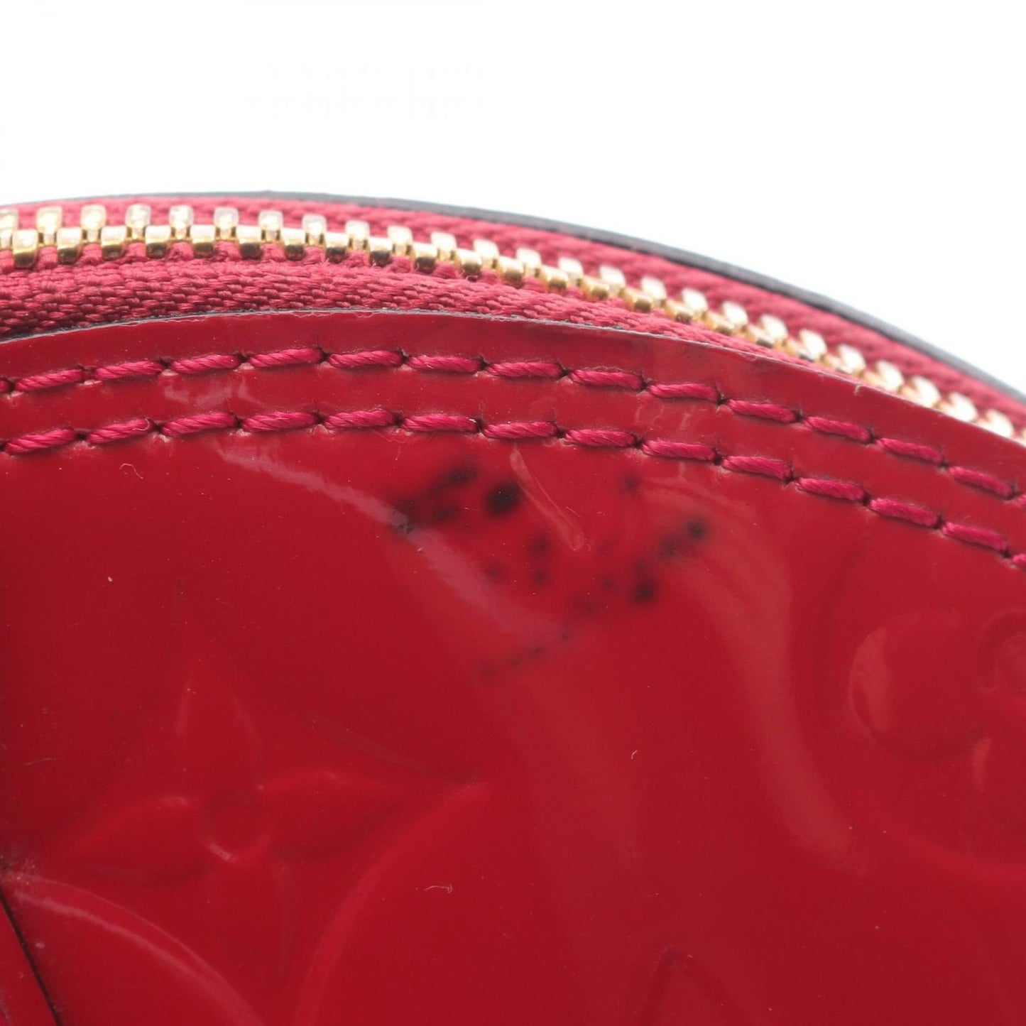 Louis Vuitton Alma PM Monogram Vernis Handbag in Magenta