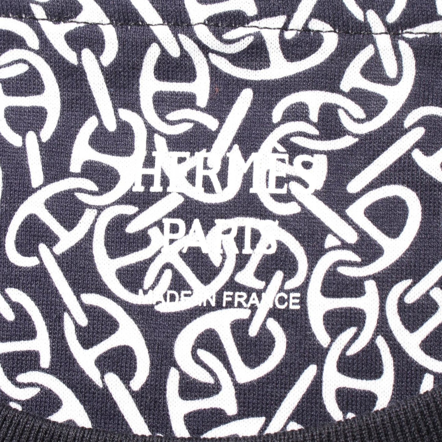 HERMES Cotton Dress 4E4521DB - Unworn Elegance in White & Black