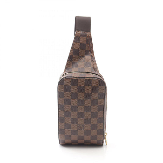 Louis Vuitton Geronimos Waist Bag - Timeless Elegance in Brown