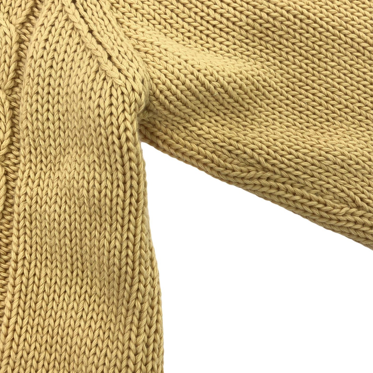 GUCCI Beige Cotton Cardigan - Timeless Elegance in XL
