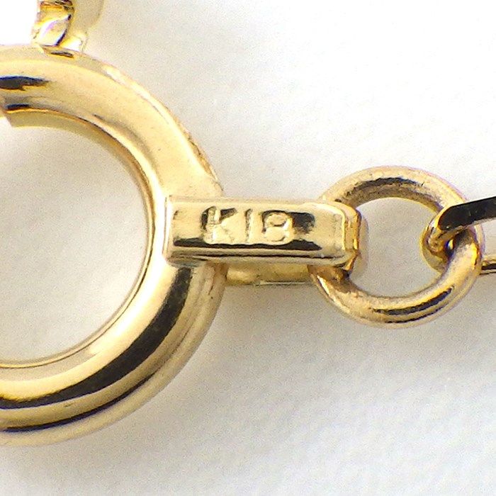 Exquisite Diamond Link Chain Bracelet in K18 Yellow Gold - 0.19ct