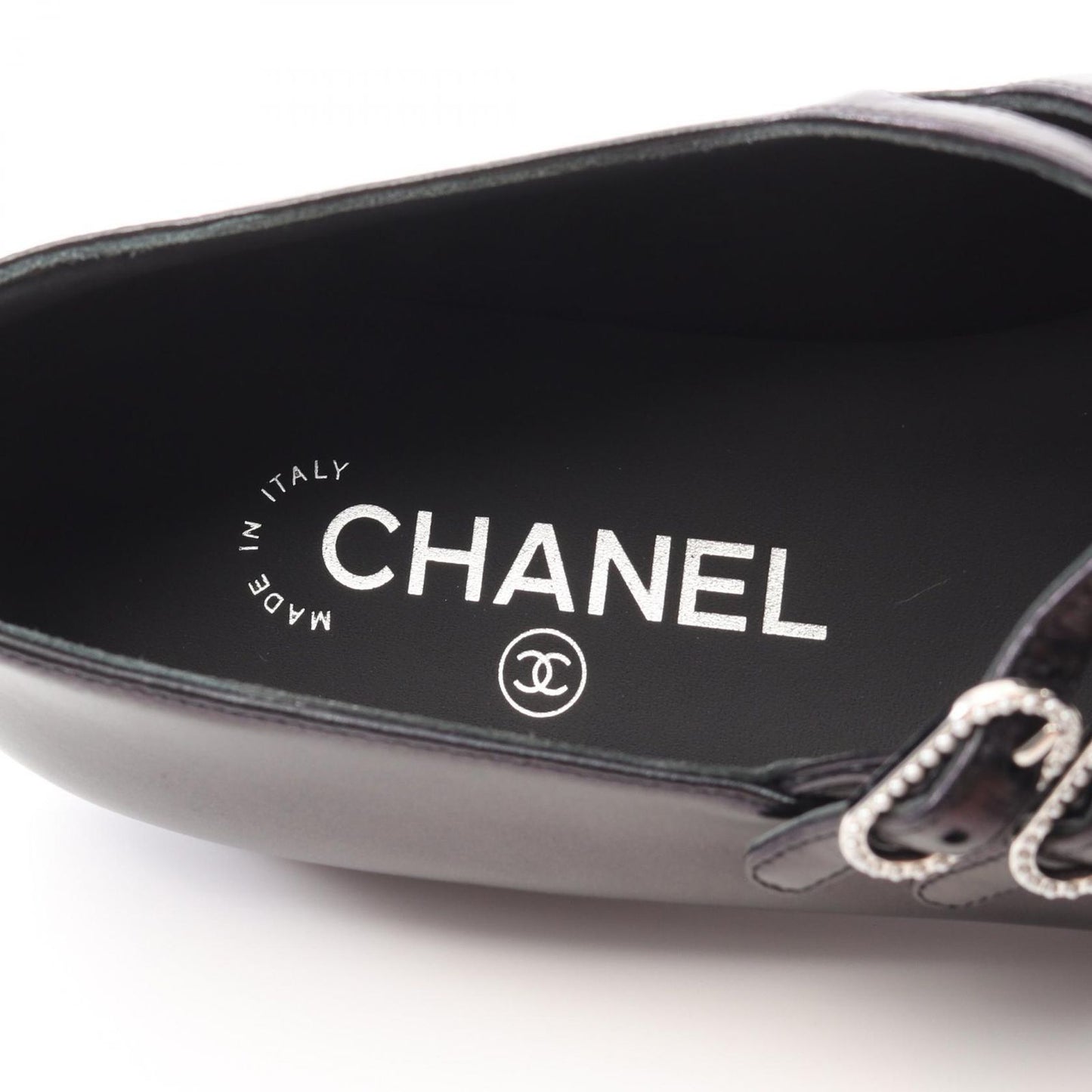 CHANEL Mary Jane Leather Shoes - Timeless Elegance in Black