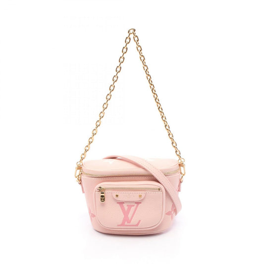 Louis Vuitton Mini Bum Bag in Pink Monogram Leather - Exquisite Craftsmanship
