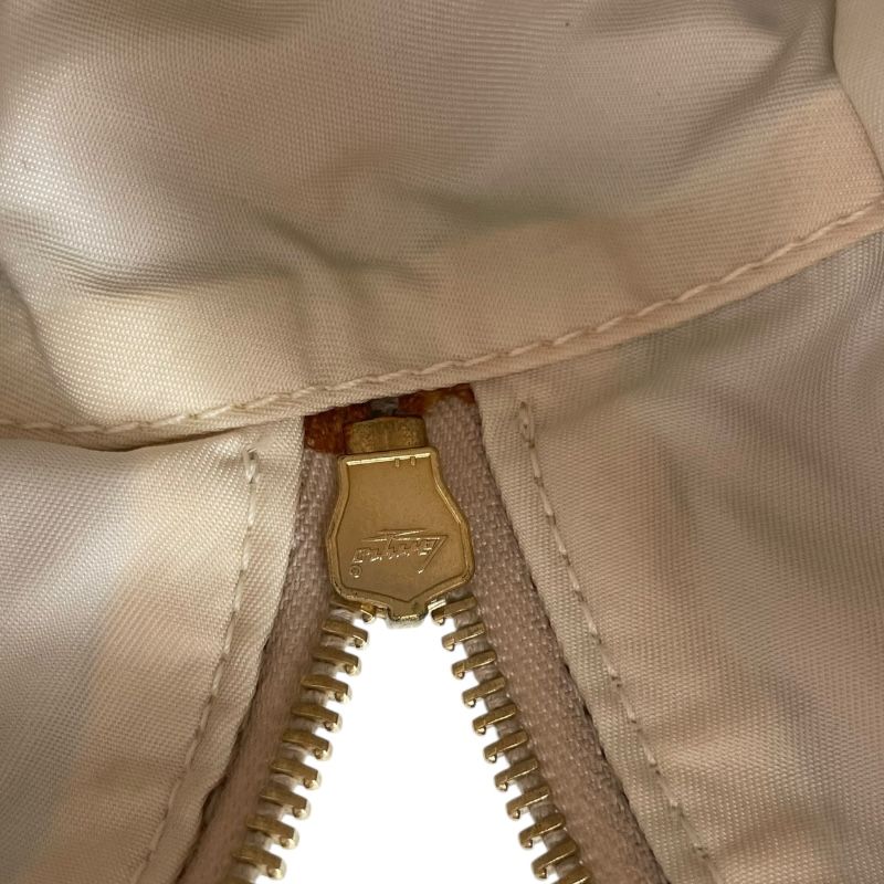 CHANEL New Travel Line Boston Bag A15828 - Beige Nylon Jacquard