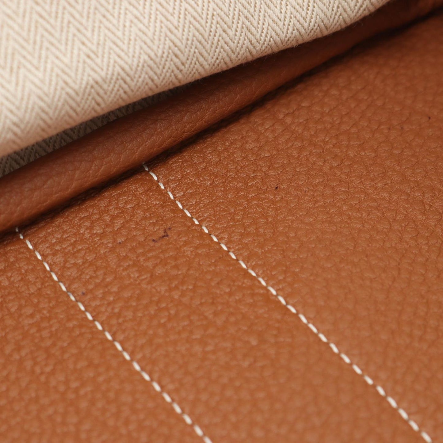 HERMES Garden Party PM Tote Bag in Gold Leather - Exquisite Craftsmanship