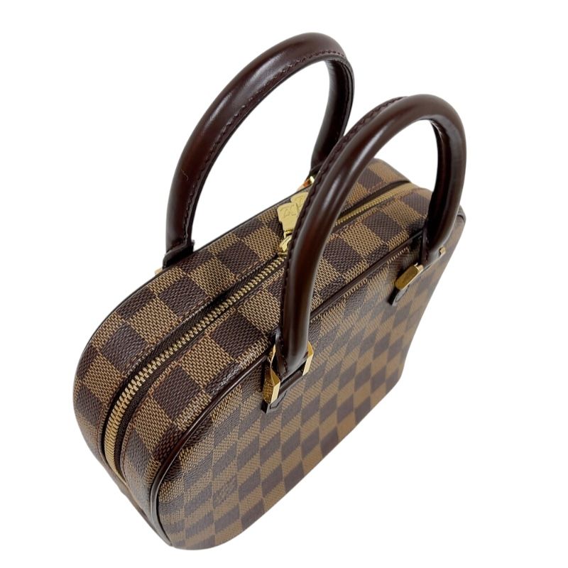 Louis Vuitton Saria Mini Handbag - Brown Damier with Gold Hardware