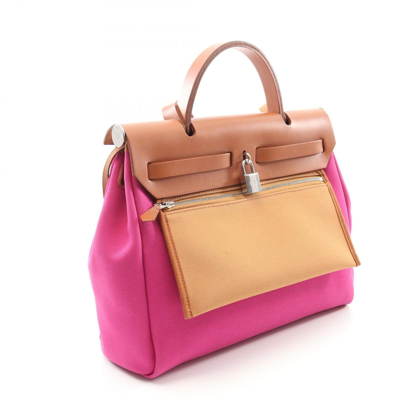 HERMES Élan Handbag in Magnolia & Dune - Exquisite Craftsmanship