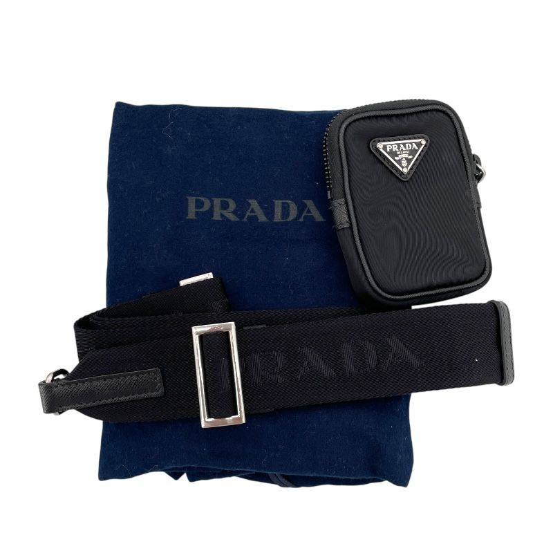 PRADA Re-Nylon Shoulder Bag 2VH113 in Black - Timeless Elegance