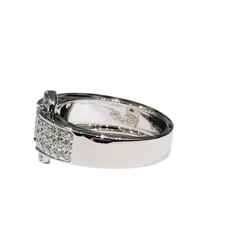 Piaget Miss Protocole Ring #53 in K18 White Gold - Exquisite Elegance
