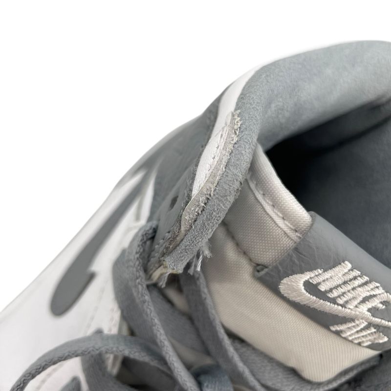 Nike Air Jordan 1 High OG - Gray Leather Sneakers for Men