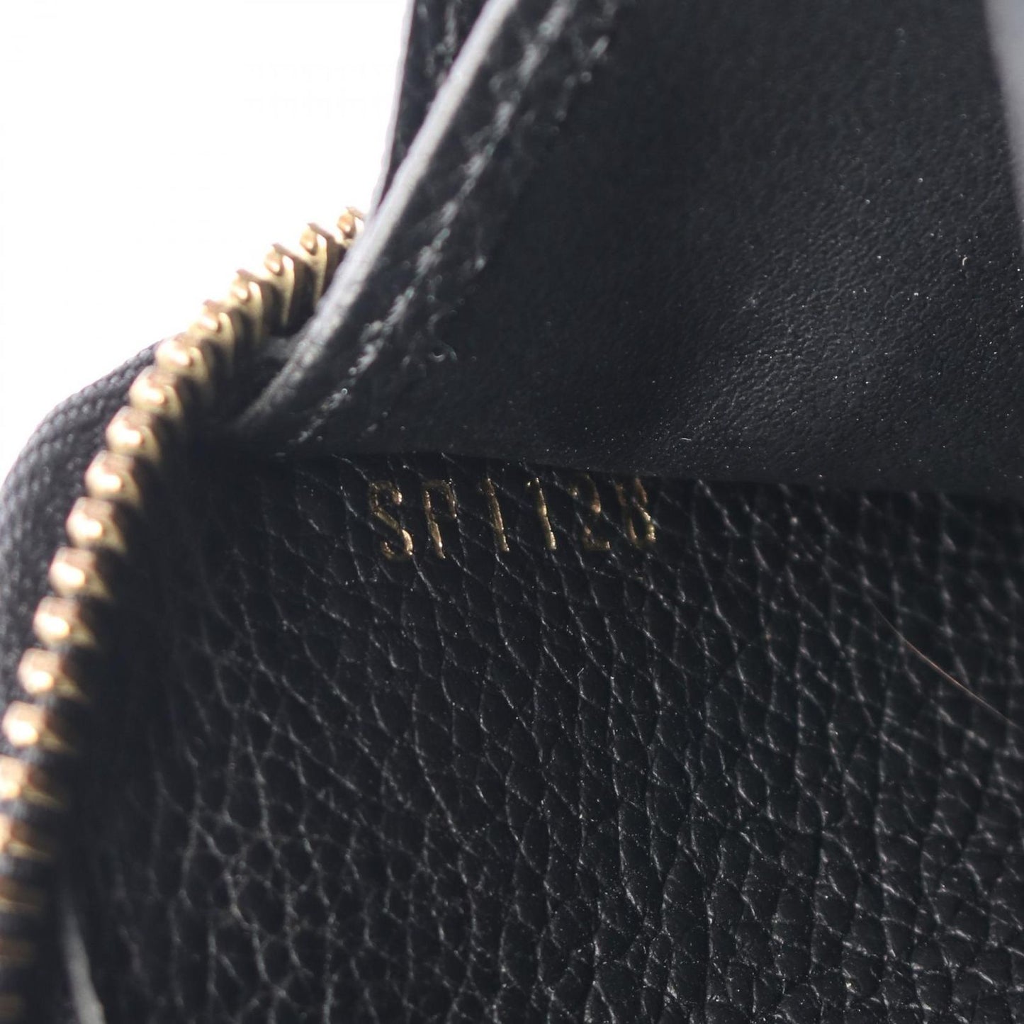 Louis Vuitton Monogram Empreinte Zippy Wallet in Noir