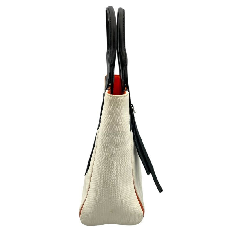 PRADA Uvertchure Handbag 1BG234 in White Canvas - Exquisite Luxury