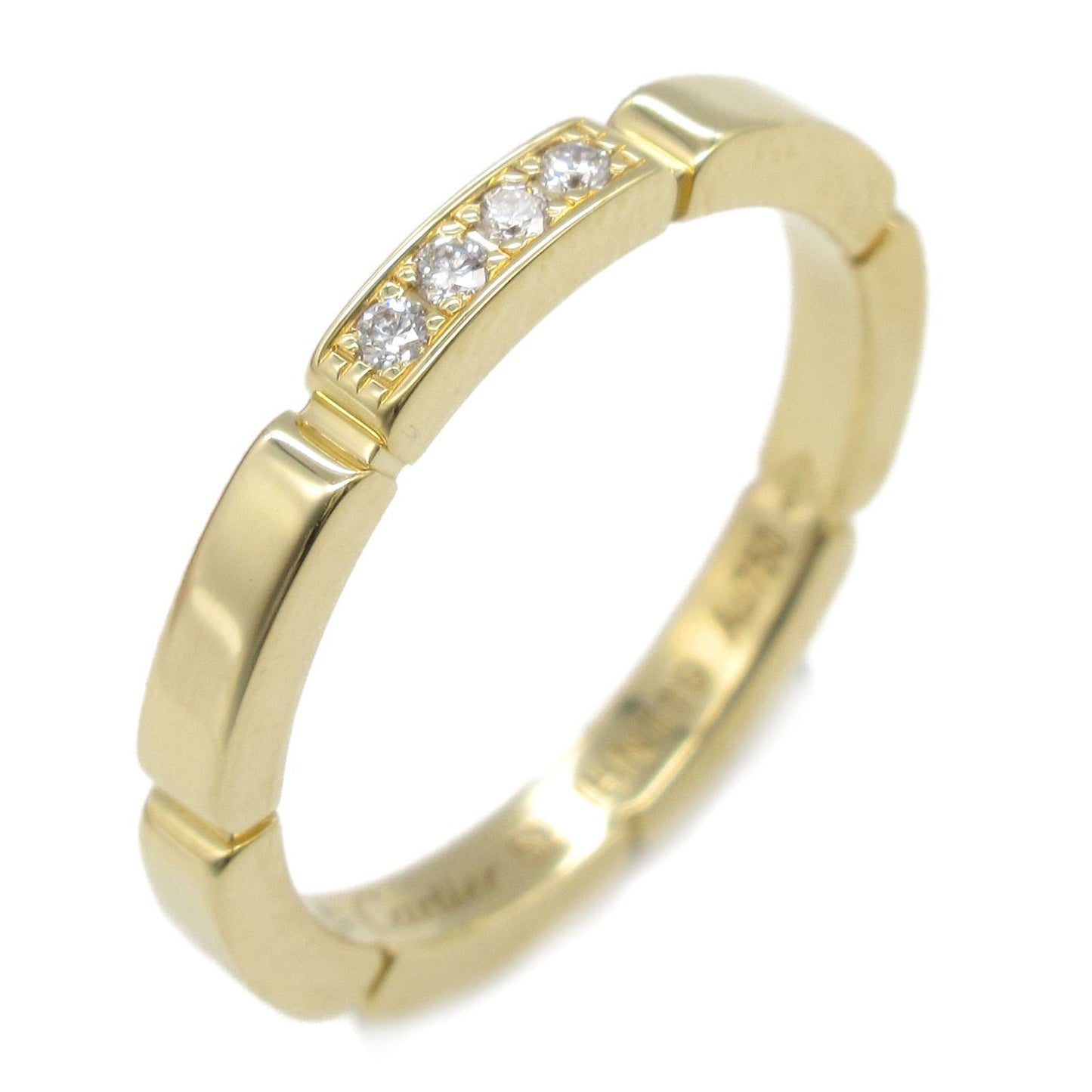 CARTIER Maillon Panthère Diamond Ring in 18K Yellow Gold