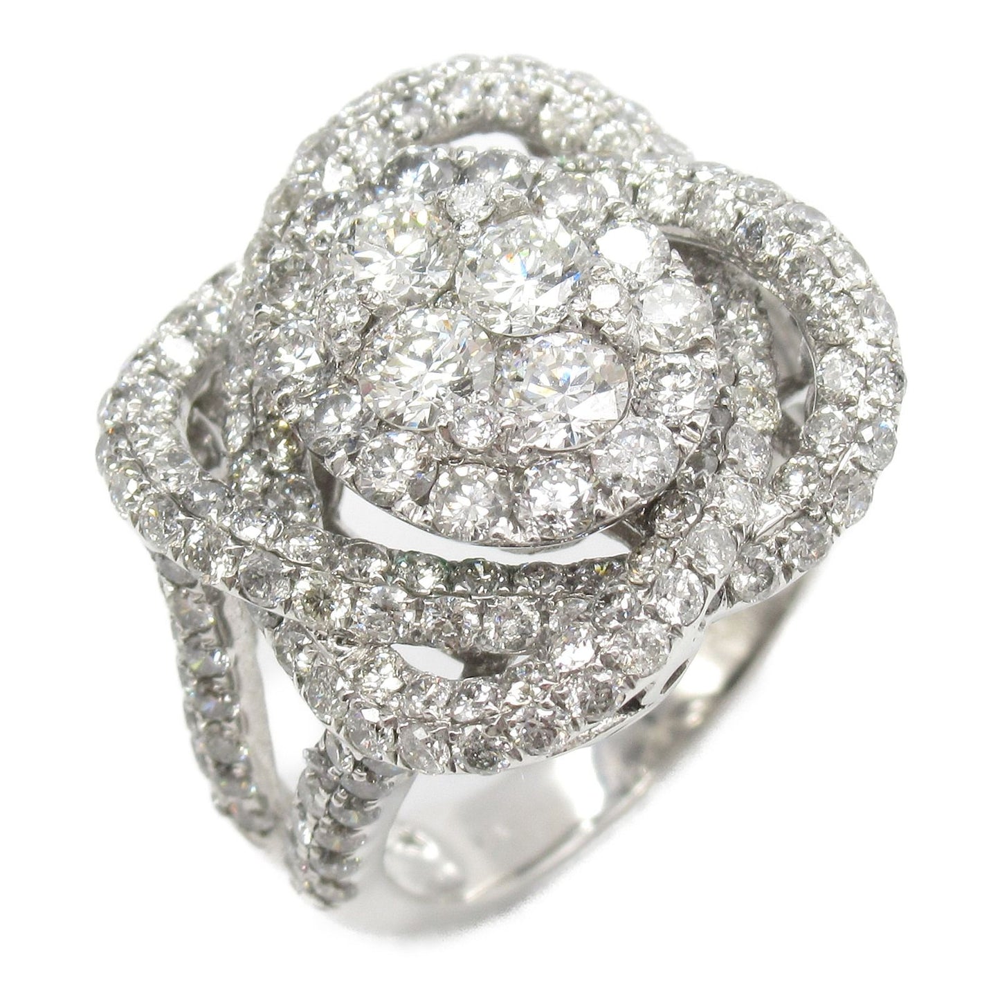 Exquisite JEWELRY Diamond Ring - 3.00ct K14WG Elegance
