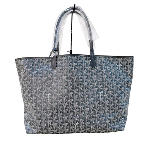GOYARD Saint Louis PM Grey Goyardine Canvas Tote Bag for Women