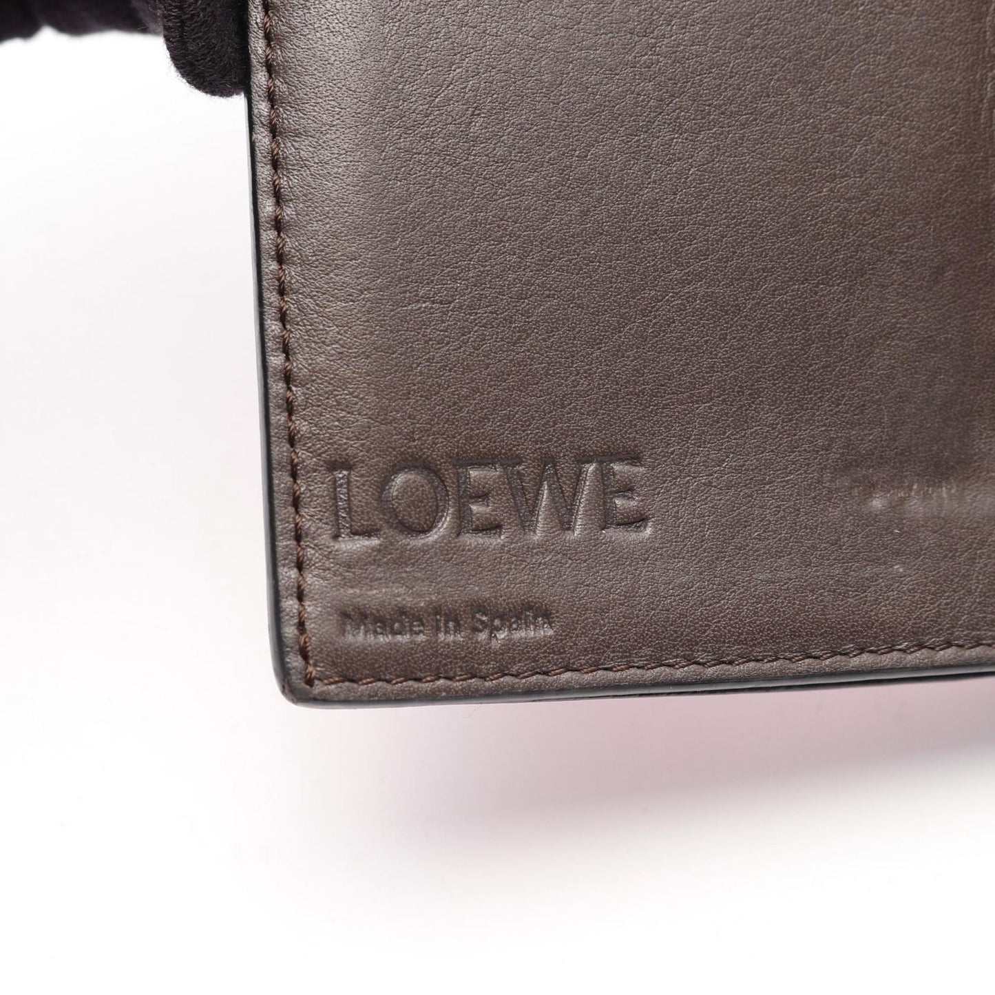 LOEWE Vertical Large Wallet in Red Leather - Exquisite Craftsmanship