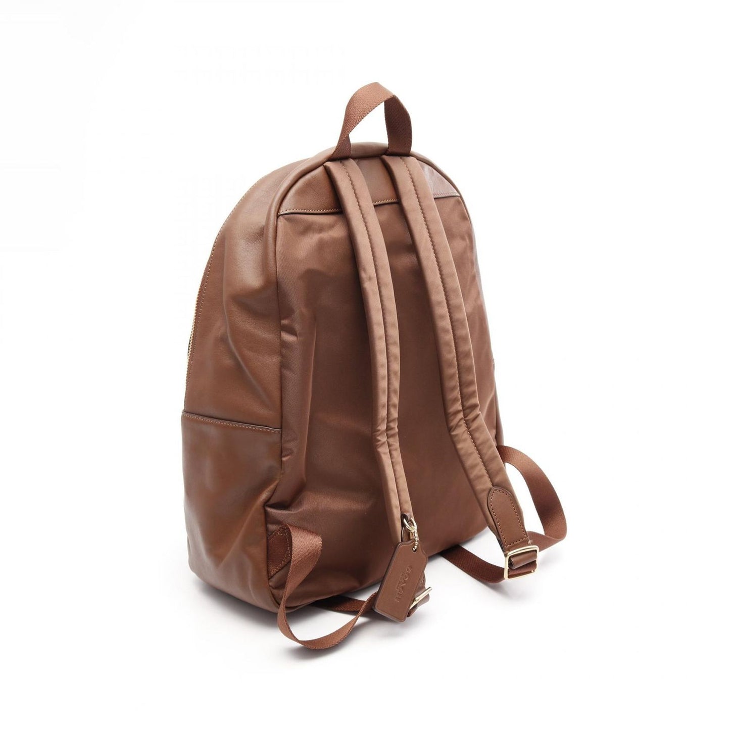 COACH Charlie Signature Backpack in Brown PVC Coated Canvas