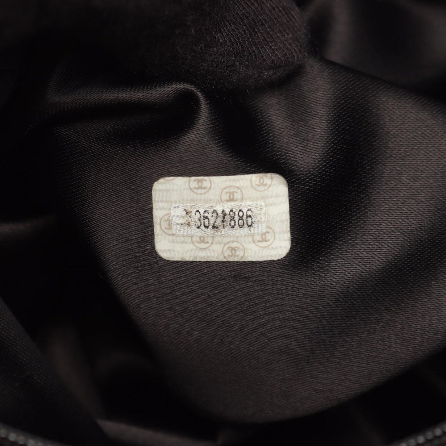 CHANEL Large Coco Mark Tote Bag in Black Caviar Leather