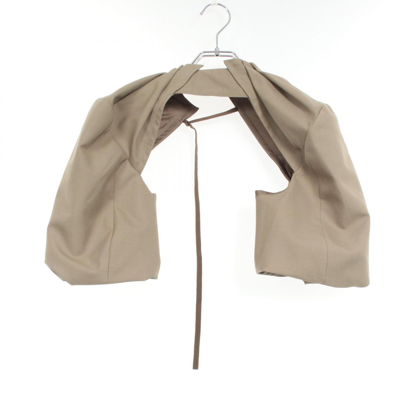 Sacai Brown Wool Jacket - Timeless Elegance for Women