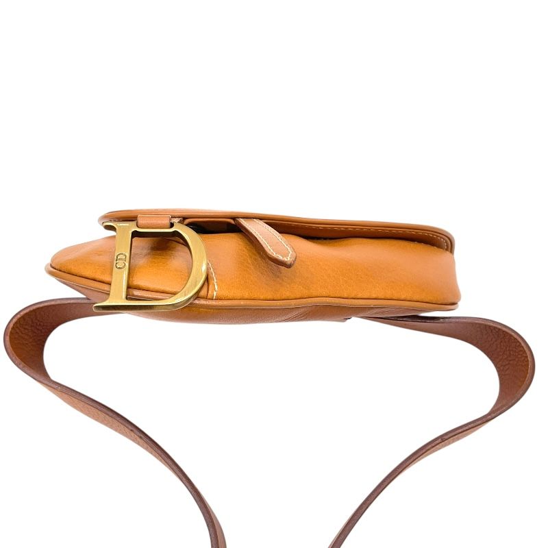 Christian Dior Saddle Waist Bag in Brown Calf Leather - Exquisite Craftsmanship