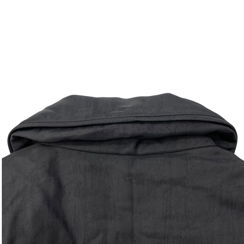 CHANEL Rhinestone Logo Puff Jacket - Black, Size 36