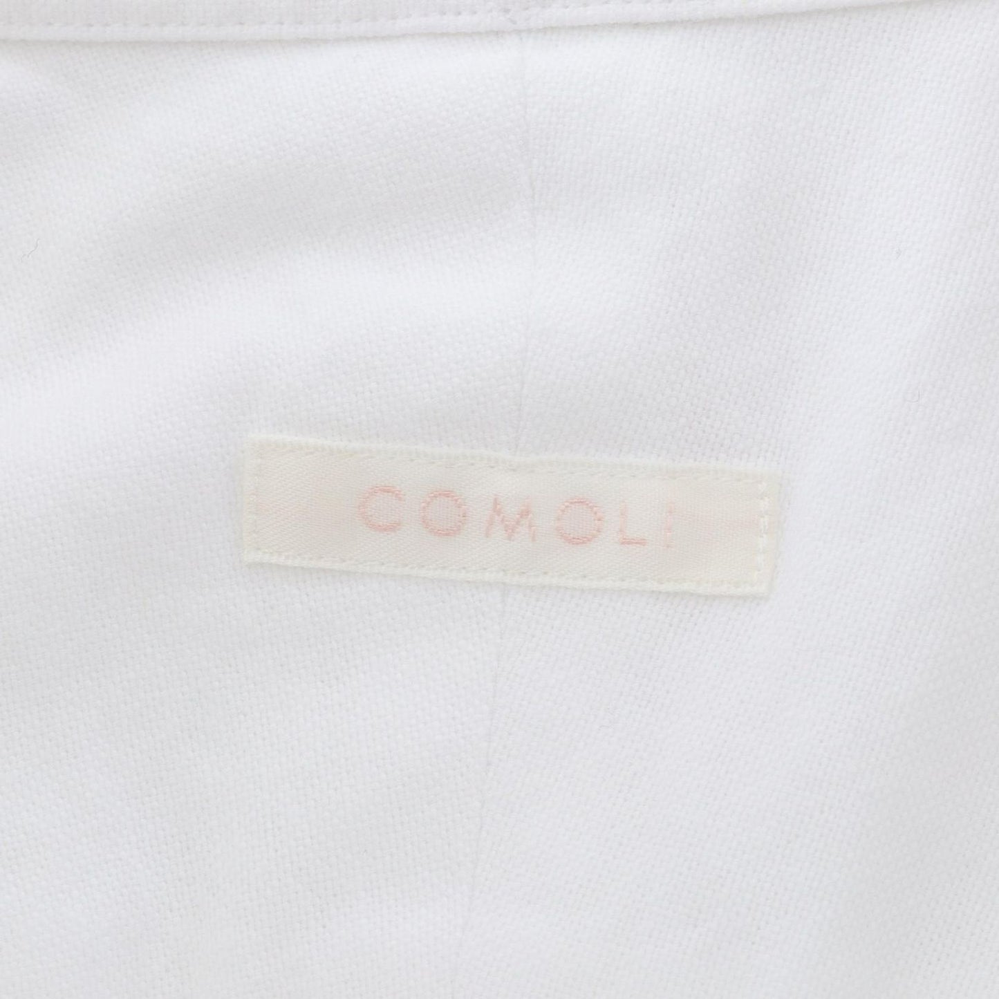 COMOLI Cotton Oxford BD Shirt - Timeless Elegance in White