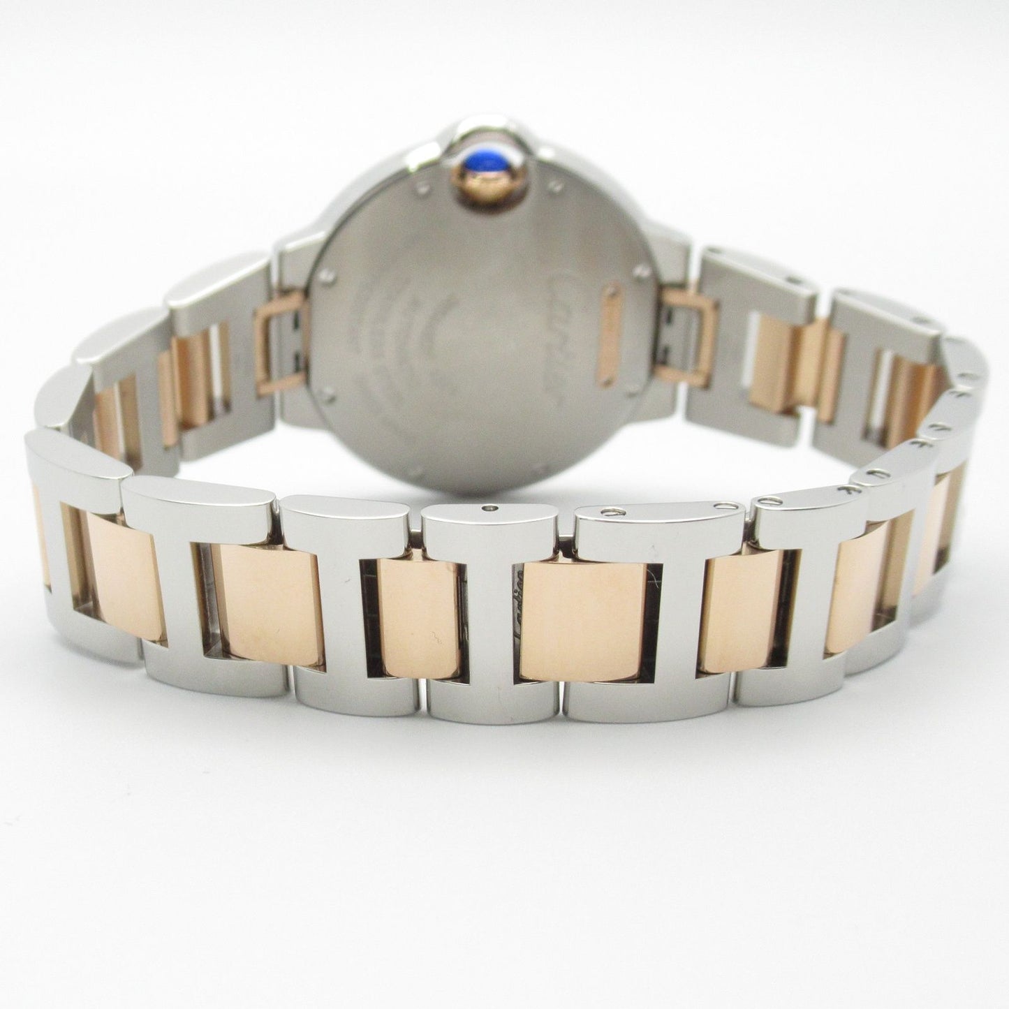 Cartier Ballon Bleu W2BB0032 - Exquisite Pink Gold & Stainless Steel Timepiece