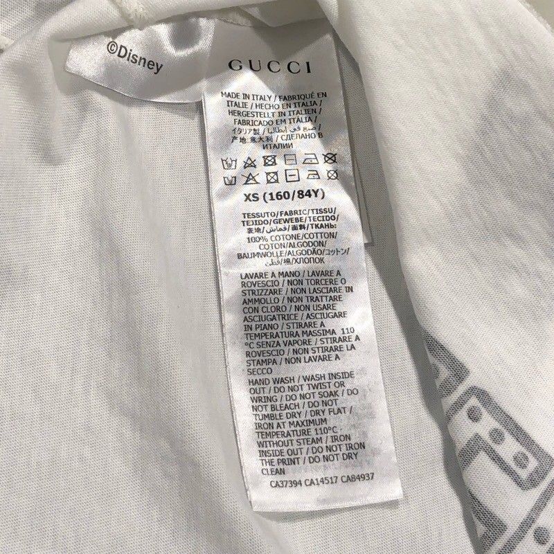GUCCI Disney Logo Print T-Shirt - Exclusive Cotton Tee for Women