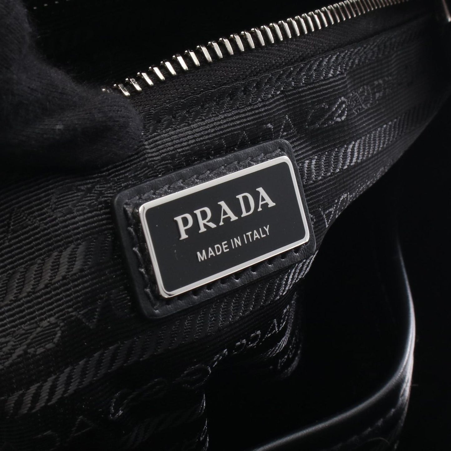 PRADA Saffiano Leather Black Backpack 2VZ102 - Unused Luxury