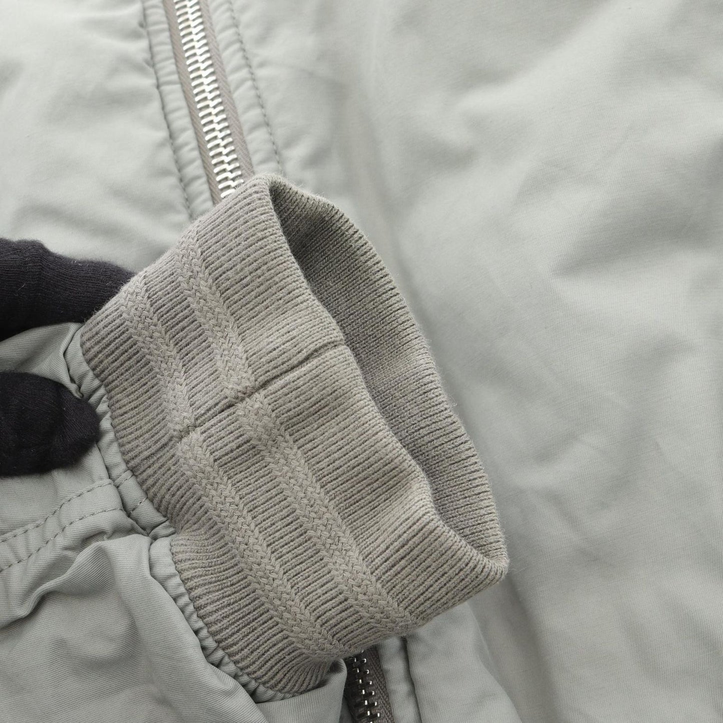 Dior Men's Nylon Bomber Jacket - Exquisite Grey Elegance