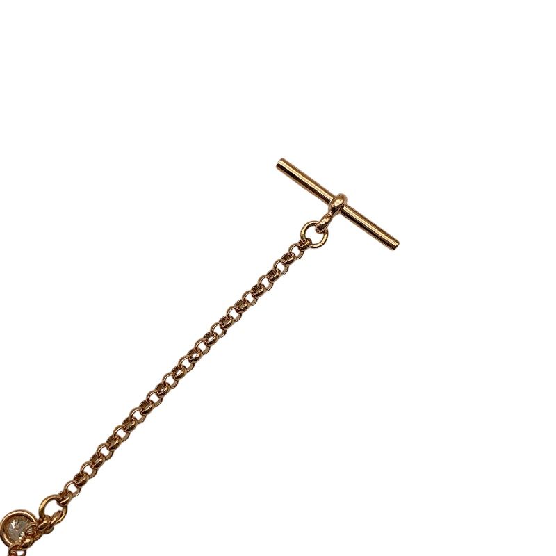 HERMES Gambard Diamond Bracelet in K18 Pink Gold - Exquisite Luxury
