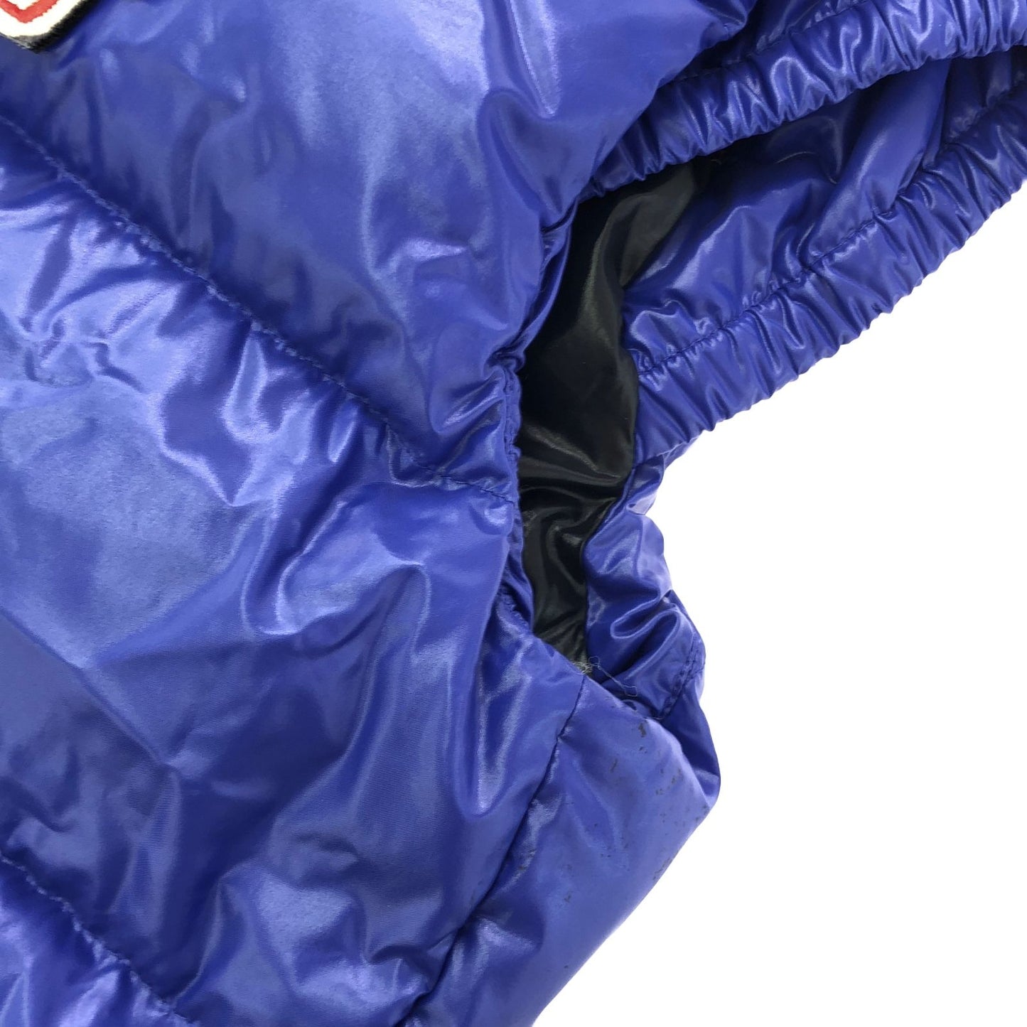 MONCLER Men's Down Vest in Blue - Exquisite Craftsmanship