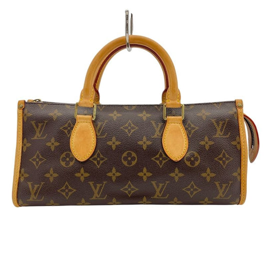 Louis Vuitton Popincourt M40009 Monogram Canvas Handbag - Brown
