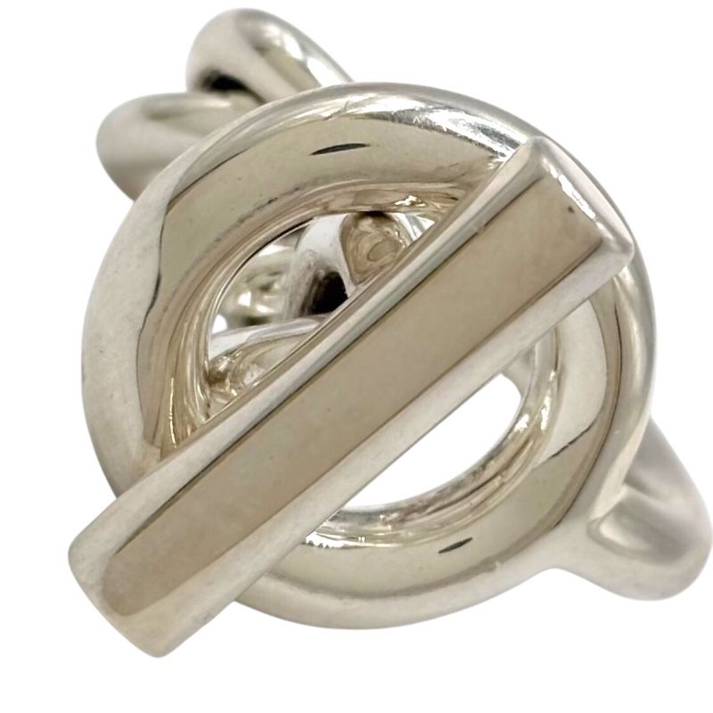 HERMES Croisette Ring in Silver 925 - Unisex Luxury Jewelry