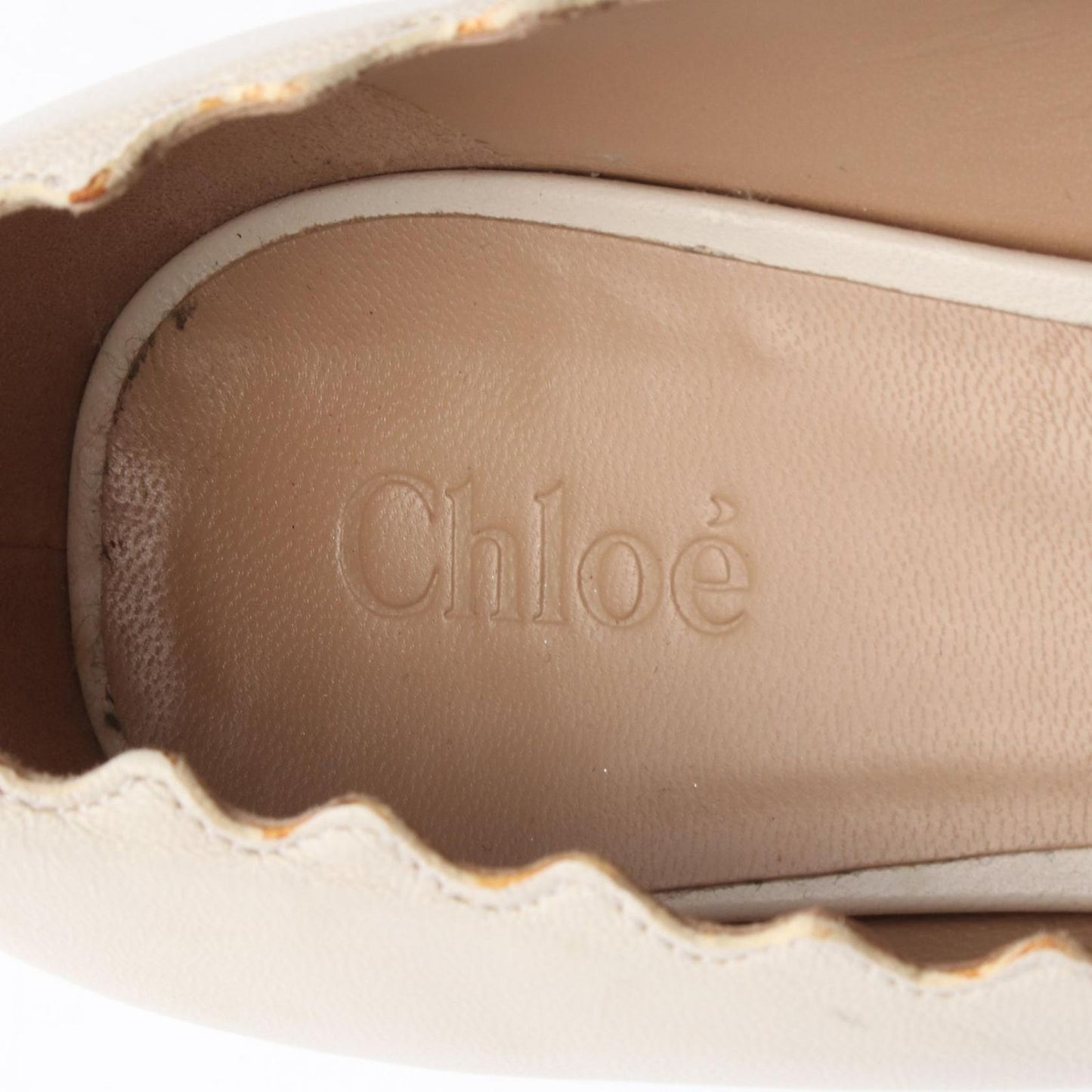 Chloe White Leather Pumps - Timeless Elegance