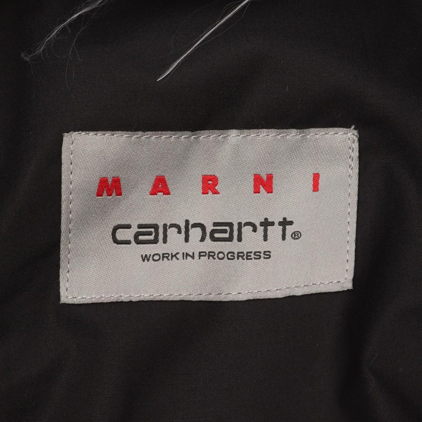 MARNI x CARHARTT Black Bucket Hat - Exclusive Collaboration