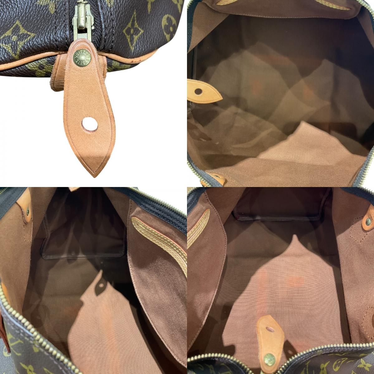 Louis Vuitton Speedy 40 Monogram Brown Handbag - Timeless Elegance