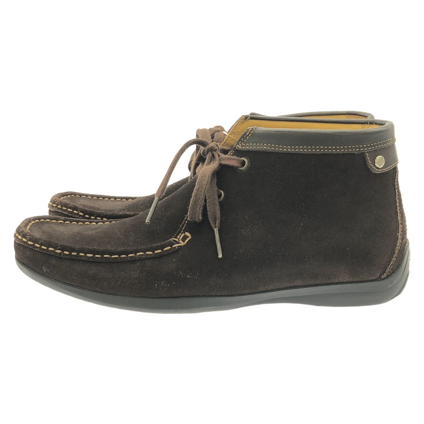 Paraboot Beige Suede Chukka Boots - Timeless Elegance