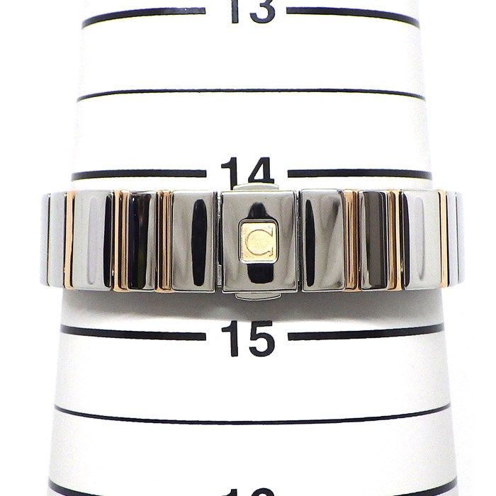 OMEGA Constellation Mini Quadrera 1283.79.00 with Diamond Bezel