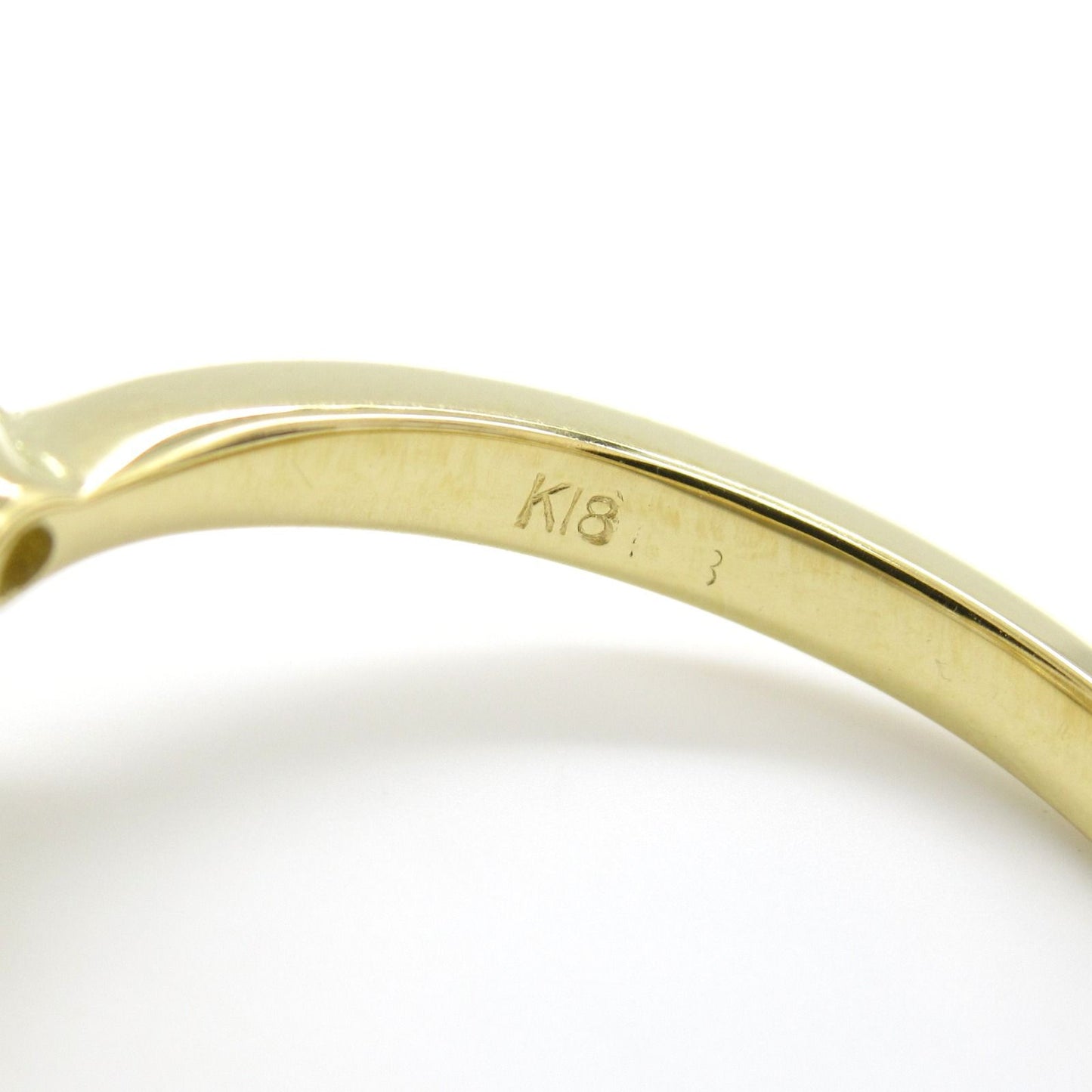 Exquisite K18 Yellow Gold Diamond Ring - 1.536ct Elegance