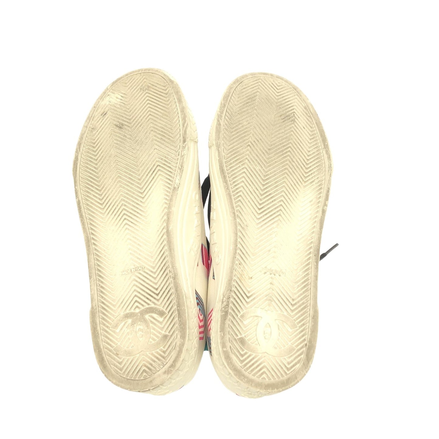 CHANEL White Sneakers - Timeless Elegance and Craftsmanship