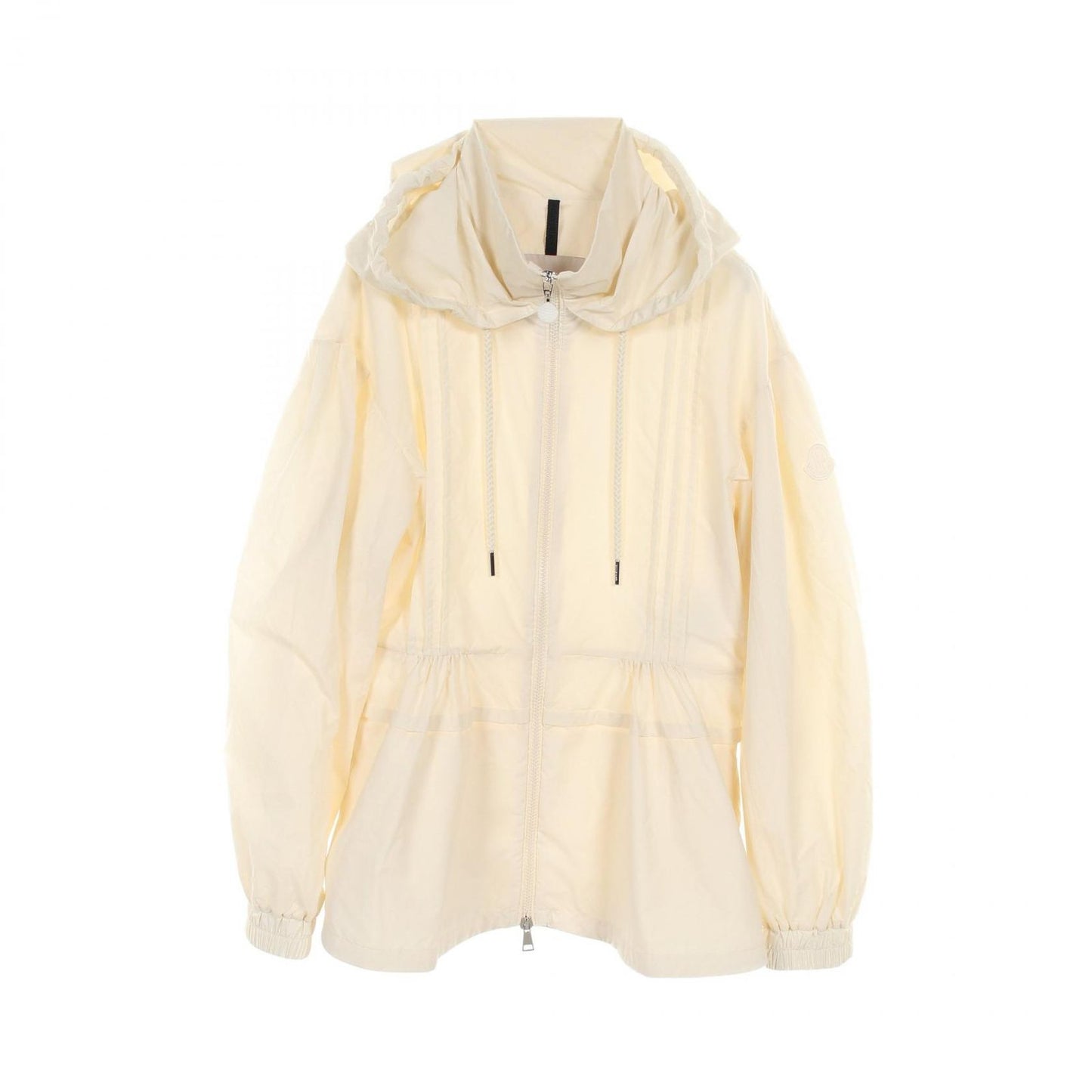 MONCLER Vabre Nylon Jacket in Ivory - Timeless Elegance