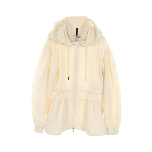 MONCLER Vabre Nylon Jacket in Ivory - Timeless Elegance