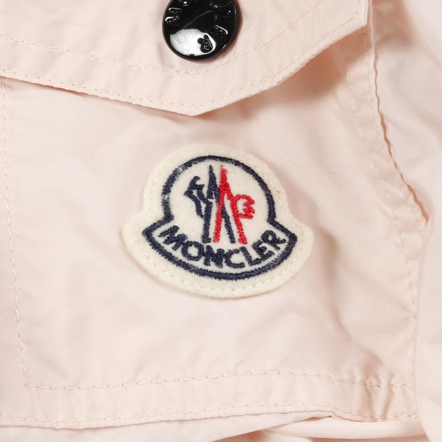 MONCLER LICO Light Pink Nylon Jacket - Exquisite Craftsmanship
