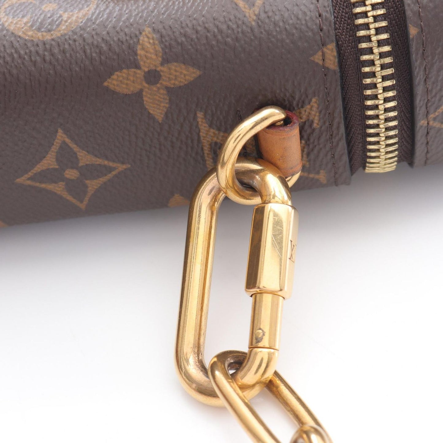 Louis Vuitton Monogram Fawn Box Shoulder Bag - Timeless Elegance