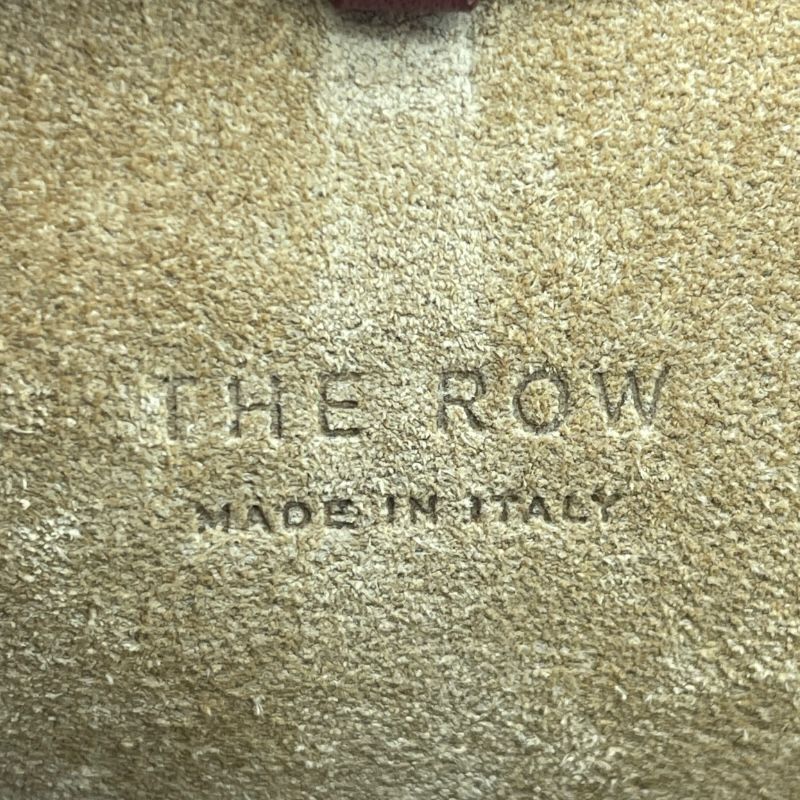 The Row Park Tote Small in Wine Red Leather - Exquisite Craftsmanship