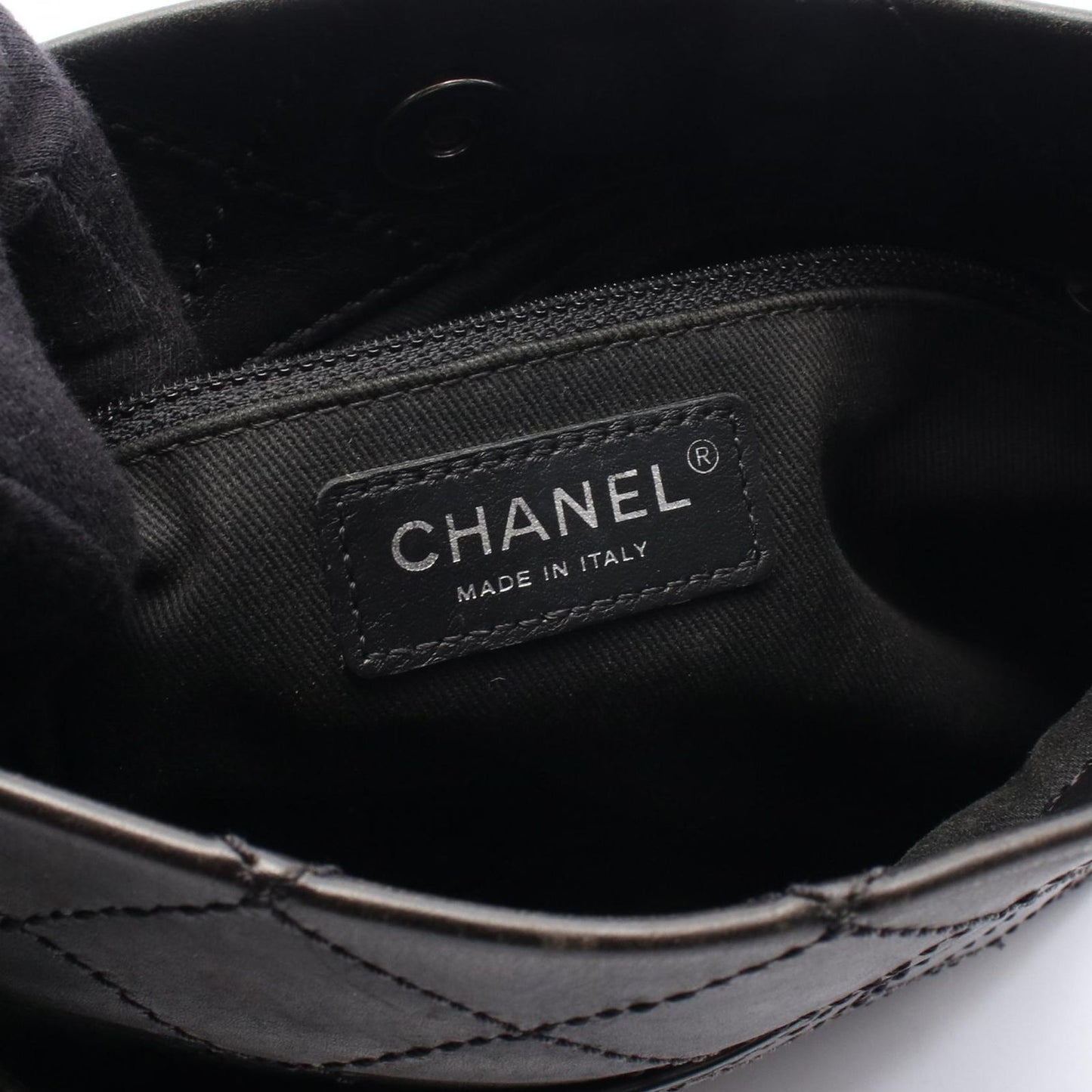 CHANEL Wild Stitch Black Leather Shoulder Bag - Timeless Elegance