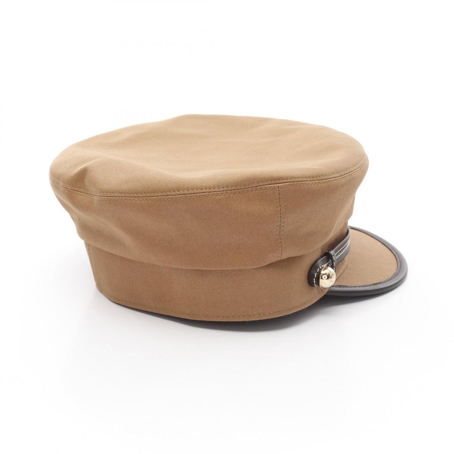 HERMES Giulietta Ex-Libris Brown Hat - Unused Luxury Accessory