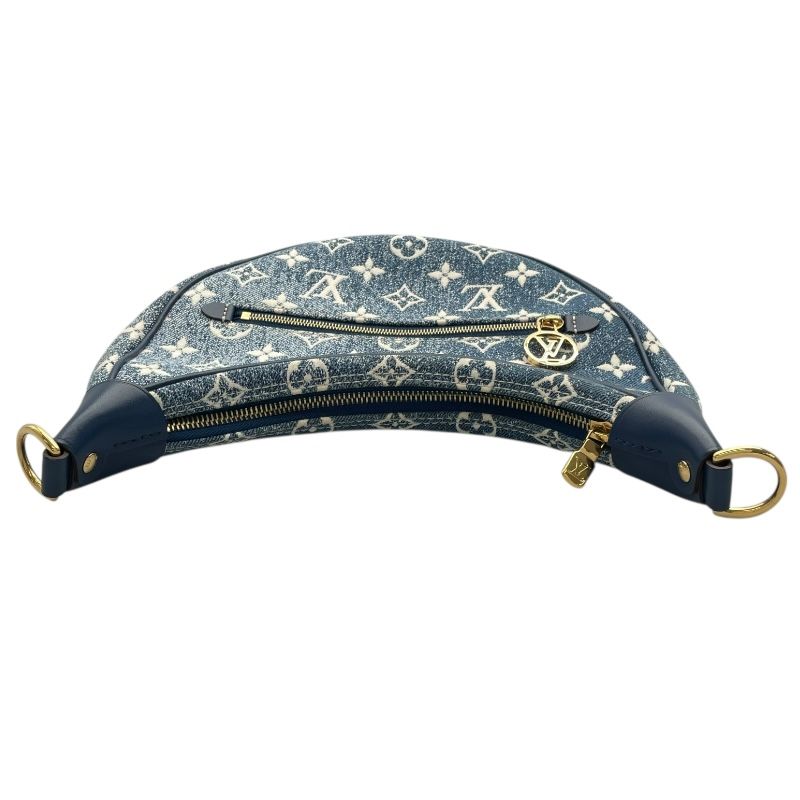 Louis Vuitton Sac Loop M81166 Blue Monogram Denim Shoulder Bag